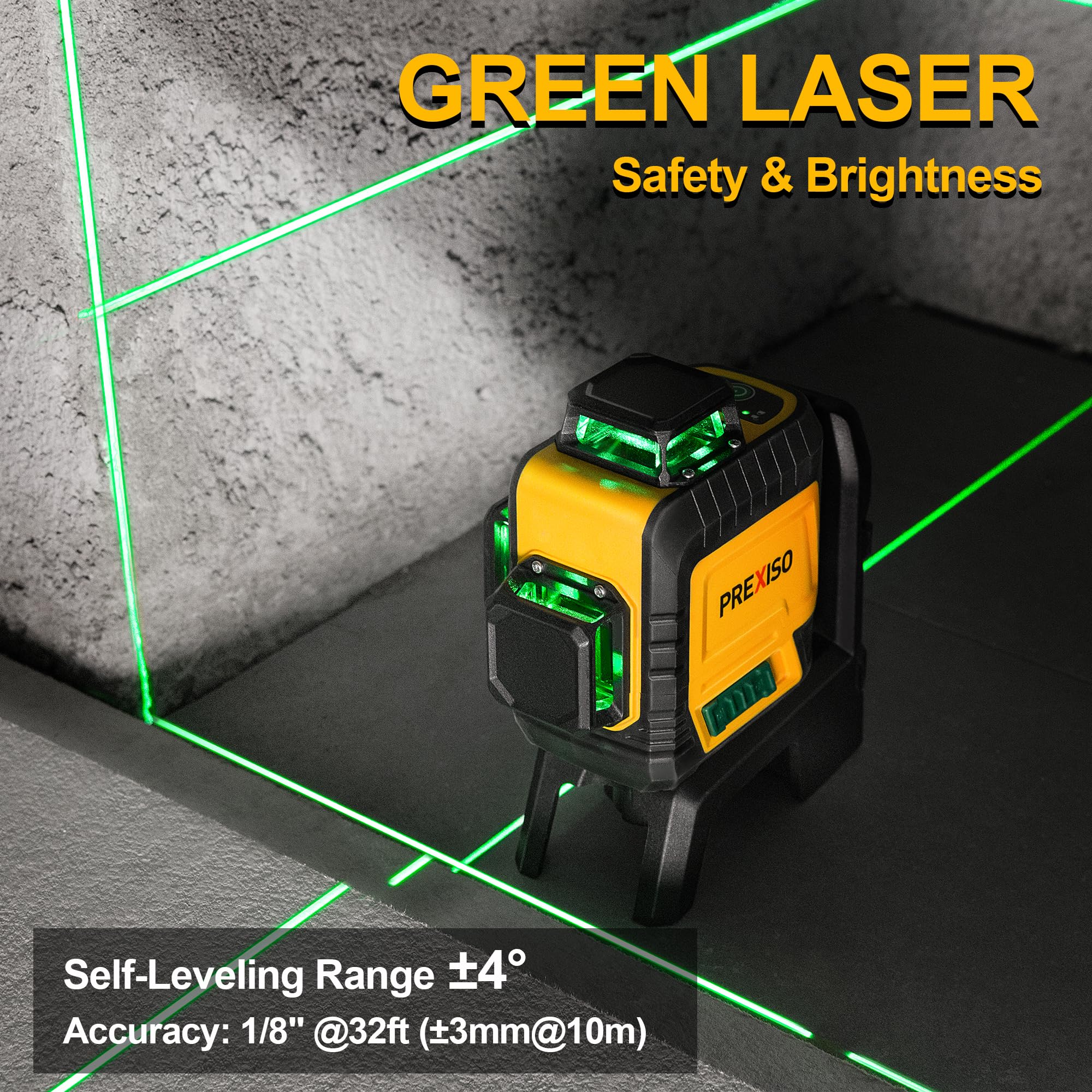 PREXISO magnetic bracket allows quick angle adjustments on metal surfaces.