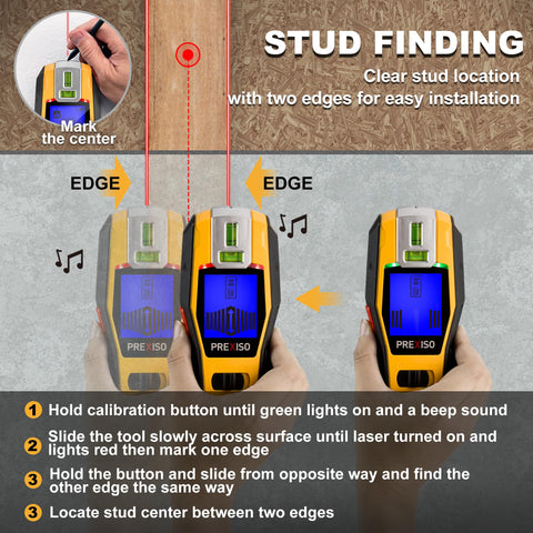 PREXISO three fixing methods on multiple surfaces for versatile mounting.