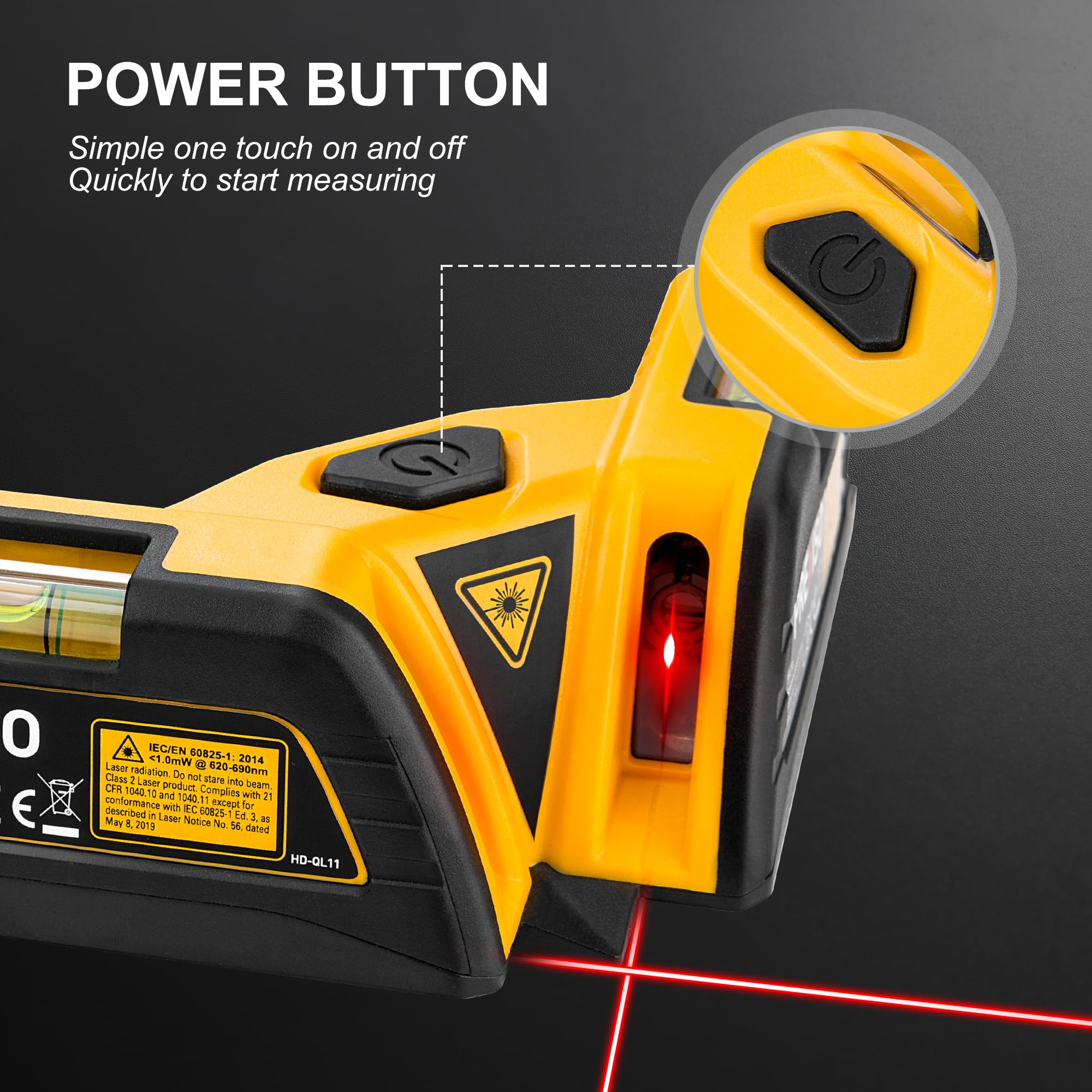 Prexiso Square Laser 90-degree layout guide ensures right angle alignment on-site