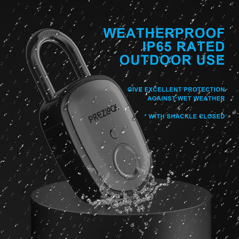Prezlock durable shackle and boron steel body for heavy-duty protection.