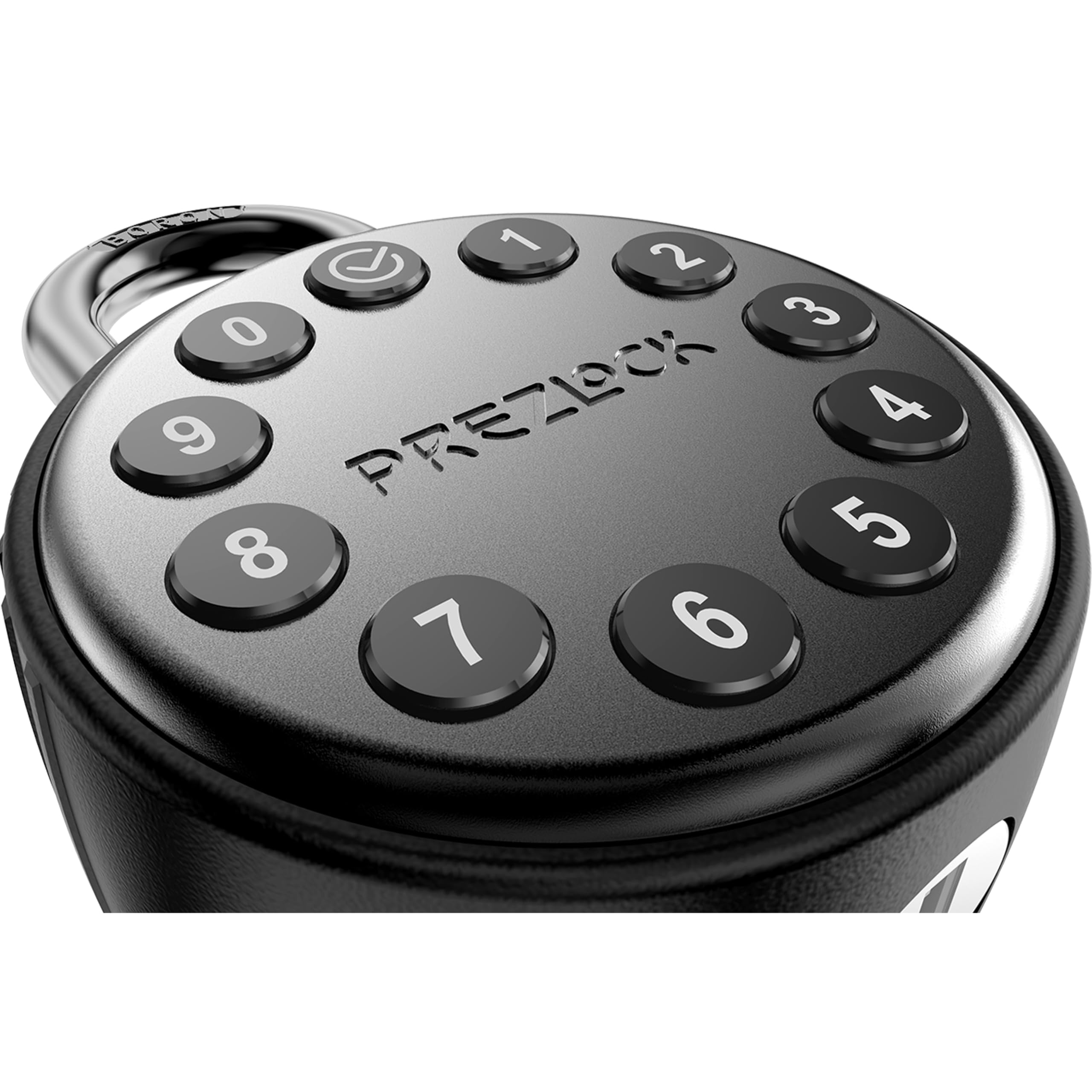 Prezlock electronic padlock double ball roller mechanism for strong locking
