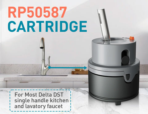 PRFCTTY 36 mm motion cartridge assembly delivers smooth single-handle control.