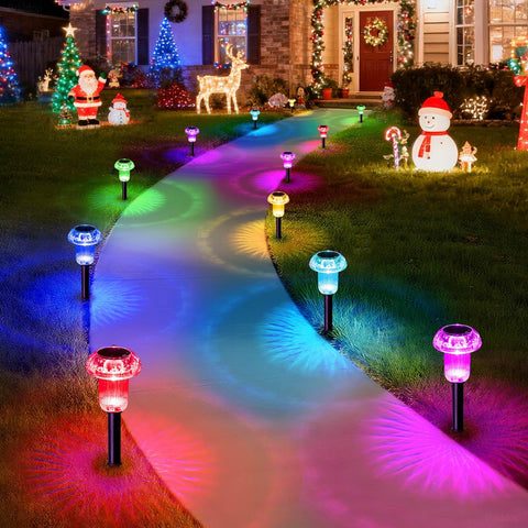 Priddop automatic night activation lights up paths without manual control