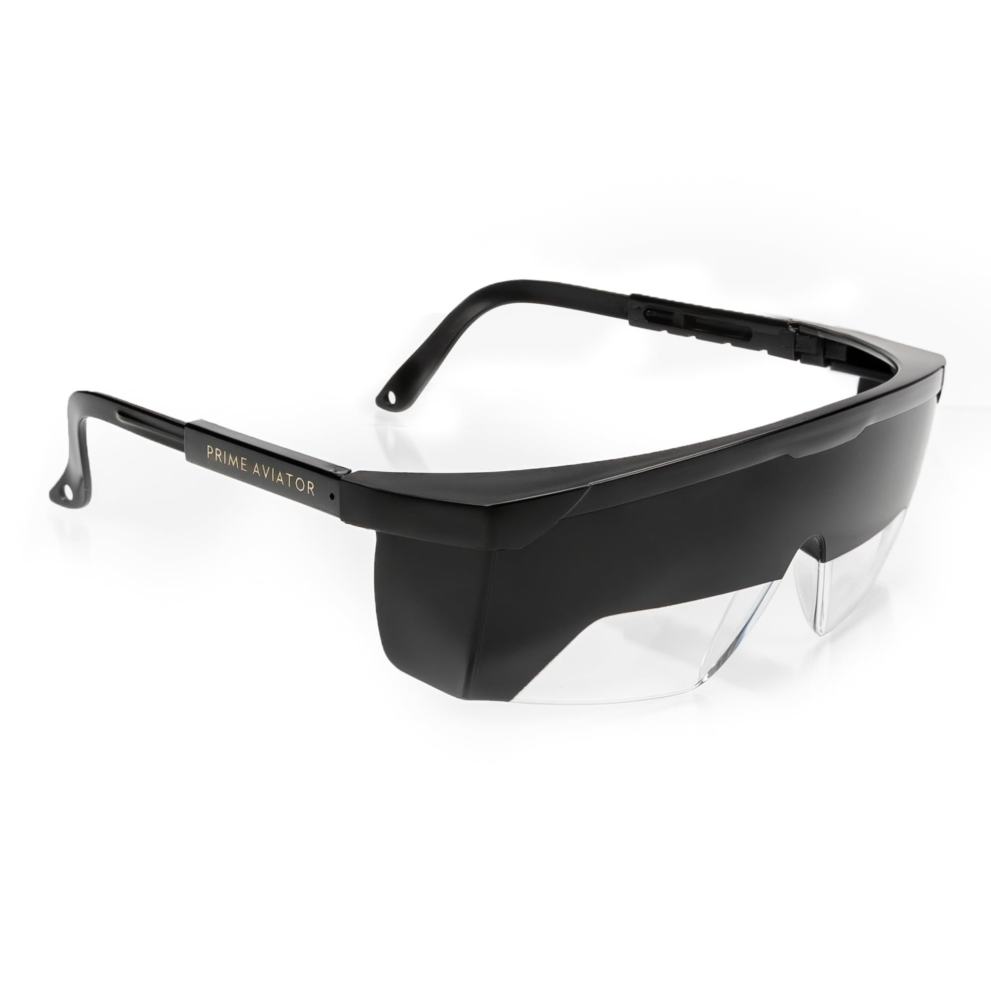 Prime Aviator FOGGLES blacked-out lenses reduce glare for IMC simulations