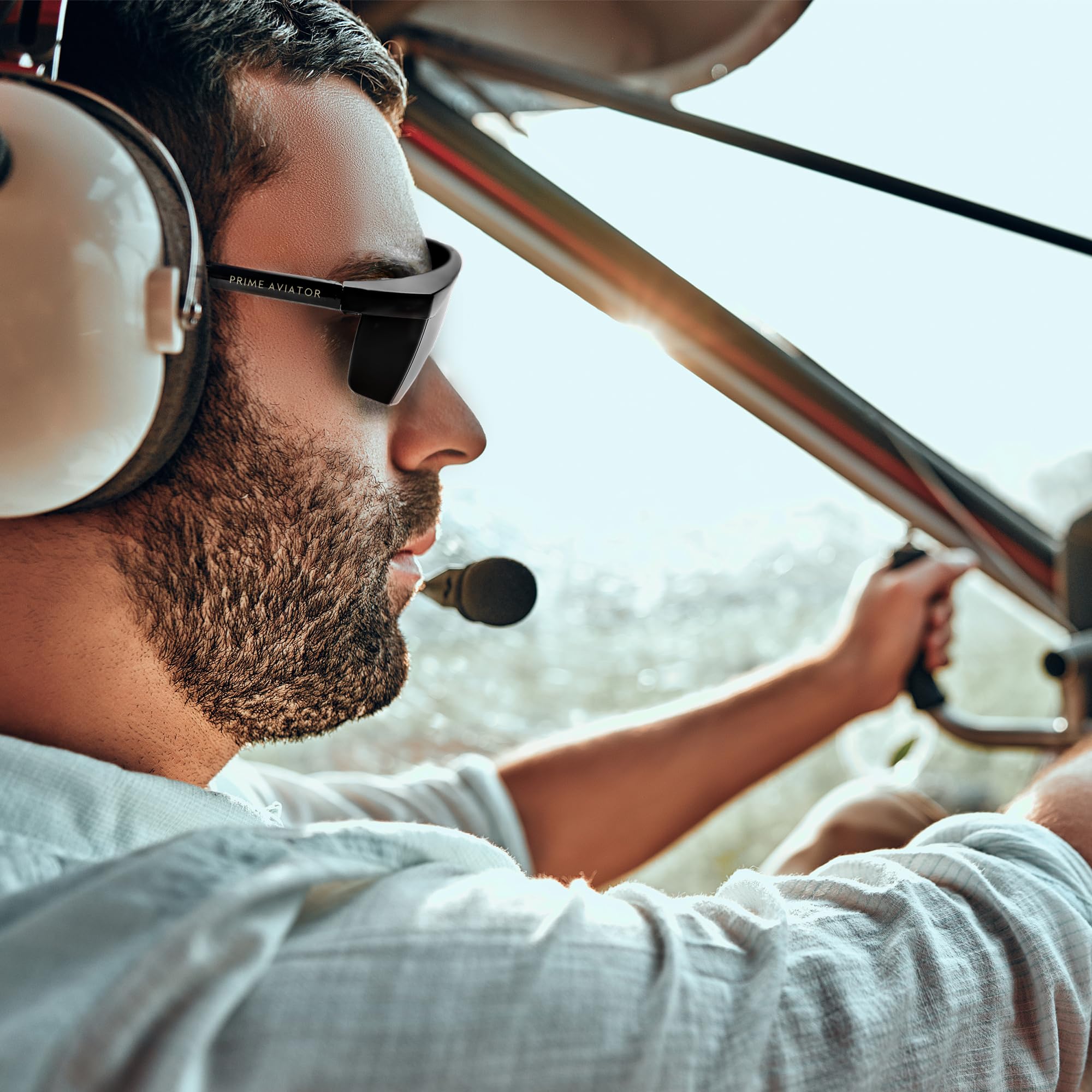 Prime Aviator FOGGLES fit with prescription glasses for extended training wear