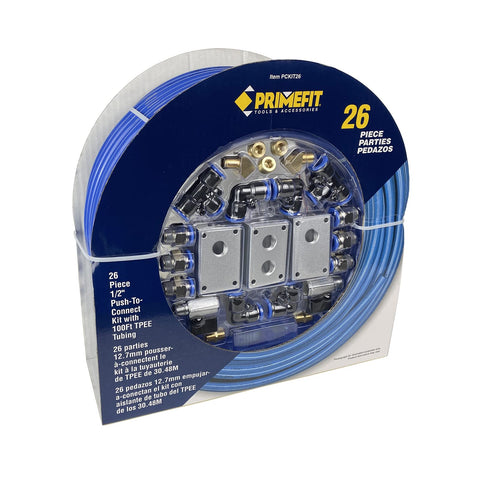 Primefit PCKIT26 100-foot TPEE tubing rolled for easy flexible routing