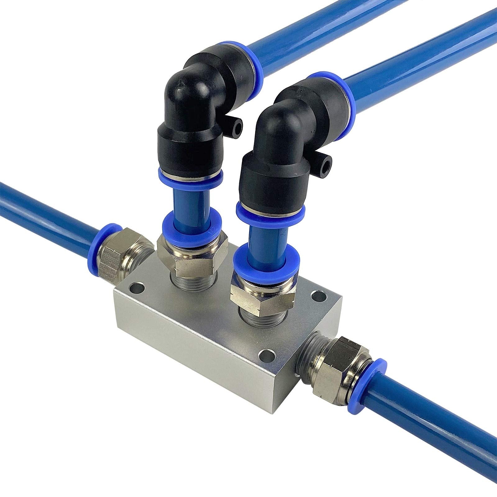 Primefit PCKIT26 outlet blocks and manifold ready for circular airflow