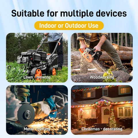 PRIMOWIRE heavy-duty garden tools extension cord for lawn projects