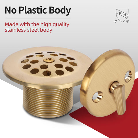 PRIMSOPH easy-press operation makes drain control effortless for all ages.