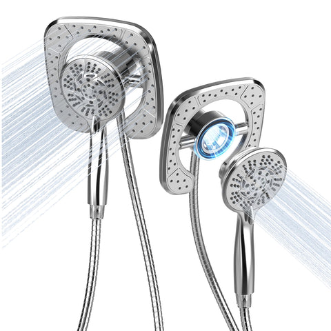 PRIMSOPH shower head with 10-mode settings for versatile bathing experiences