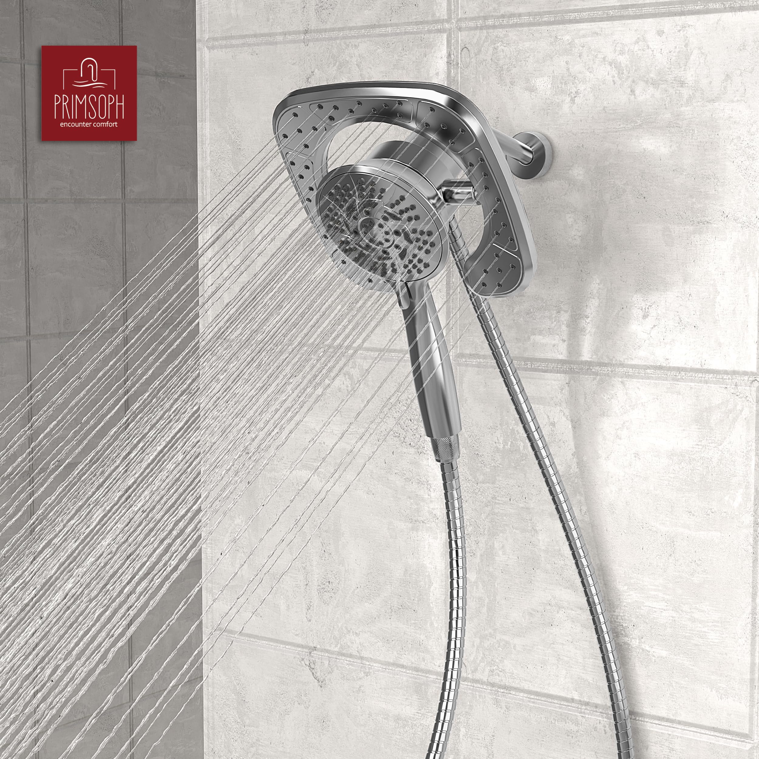 PRIMSOPH easy installation on standard shower arms