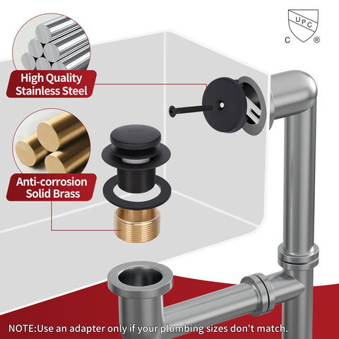 PRIMSOPH thickened rubber gaskets minimize leaks