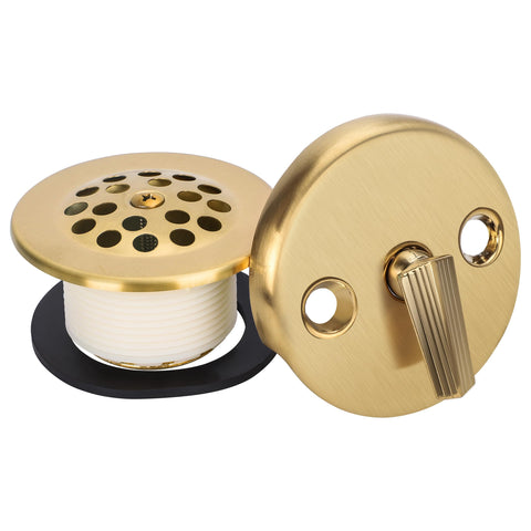 PRIMSOPH tub drain trim 3-in-1 blends with various bathroom styles.