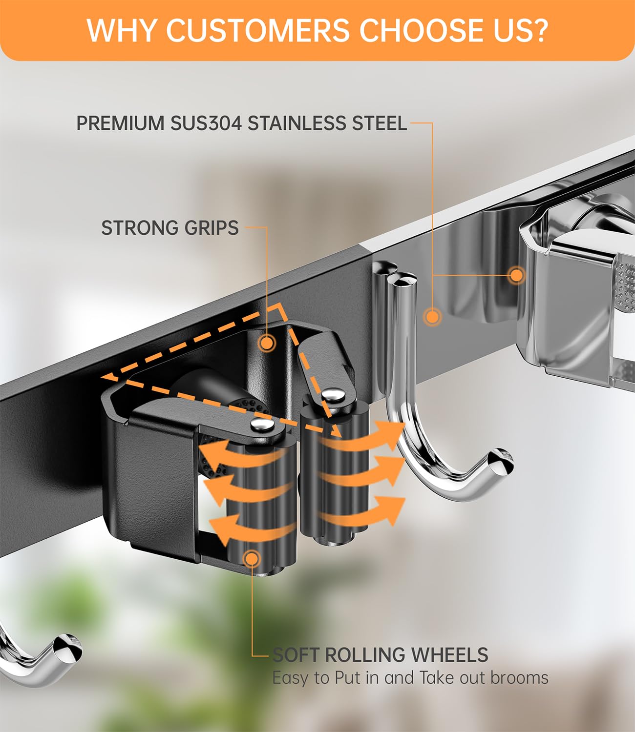 PrimZooty closet organization idea showcasing tidy tool storage