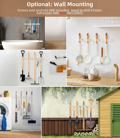 PrimZooty drill-free over-the-door option for quick setup.