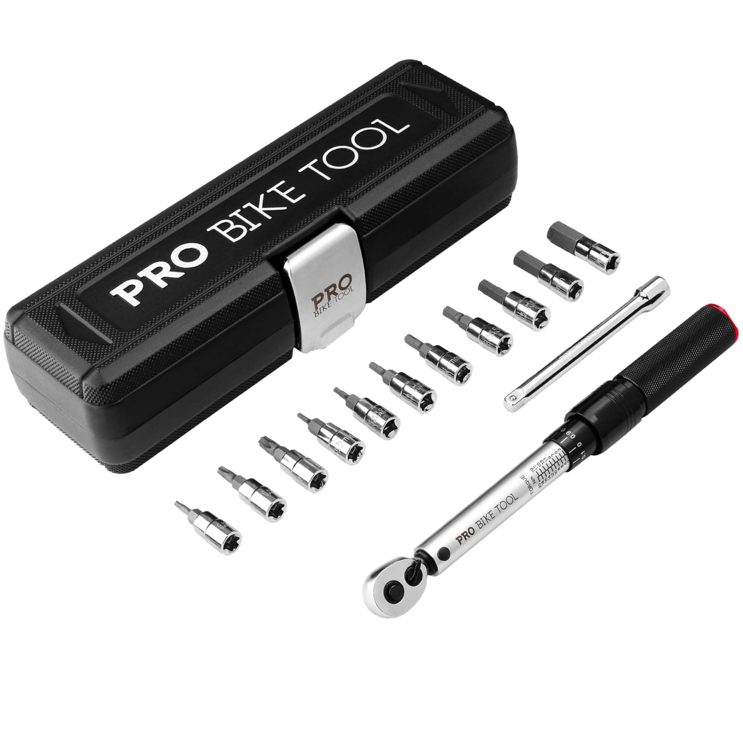 PRO BIKE TOOL adjustable torque wrench set for precise bike tuning
