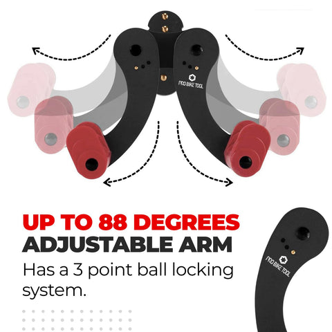 PRO BIKE TOOL front-wheel elastic rope stabilizes the tire.