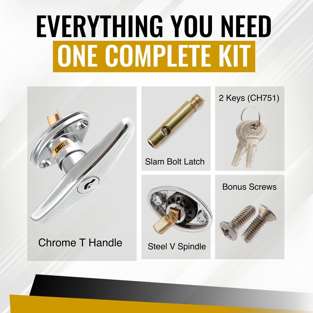 Pro Chutes screws and installation hardware included for quick setup.