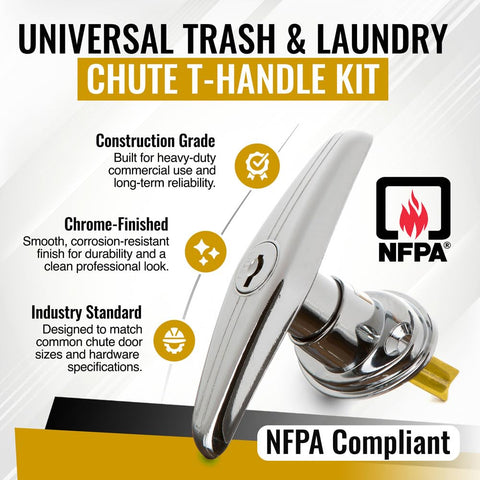 Pro Chutes NFPA-compliant, construction-grade hardware for durable use.