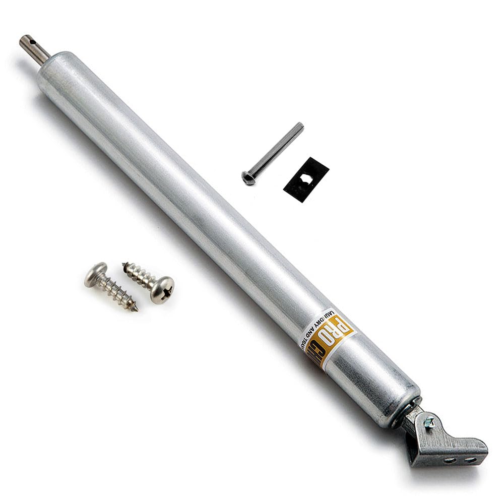 Pro Chutes hydraulic closer assembly for trash chute doors ensuring smooth operation.