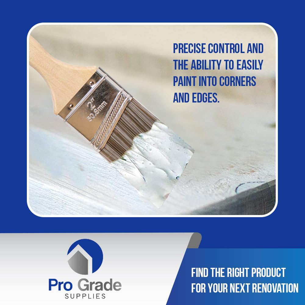 Pro Grade 10-pack 3in angle brush for decks and fences