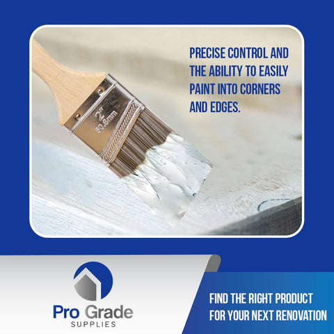 Pro Grade 10-pack 3in angle brush for decks and fences