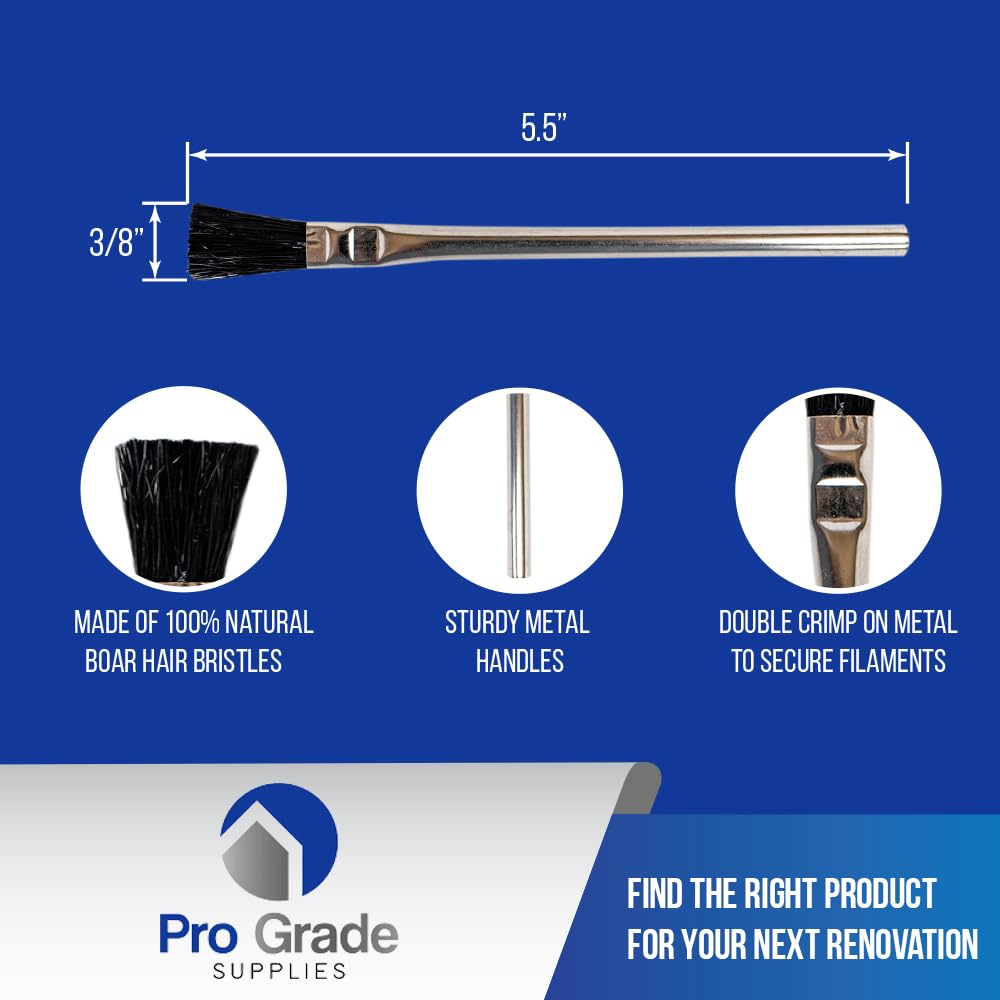Pro Grade bulk pack of 144 acid brushes for efficient projects