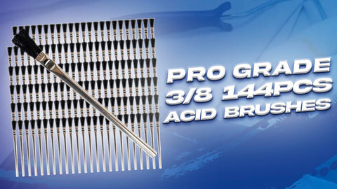 Pro Grade acid brush for professional hobbyist and home projects