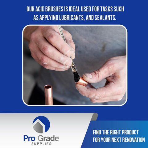 Pro Grade acid brush for small area primer and paint touch ups