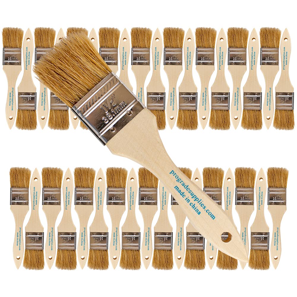 Pro Grade chip brush 1.5-inch wide for smooth, even coverage.