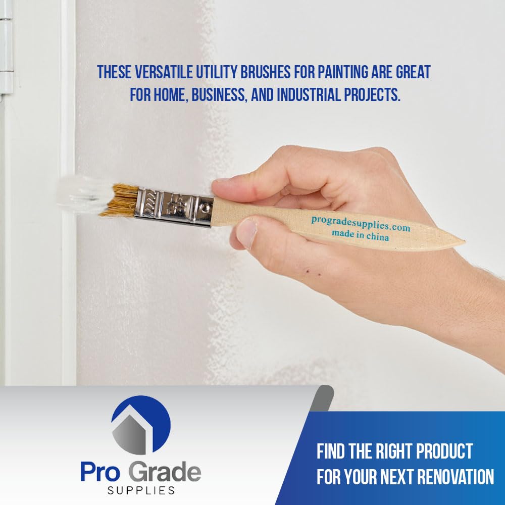 Pro Grade chip brush in action for home painting tasks