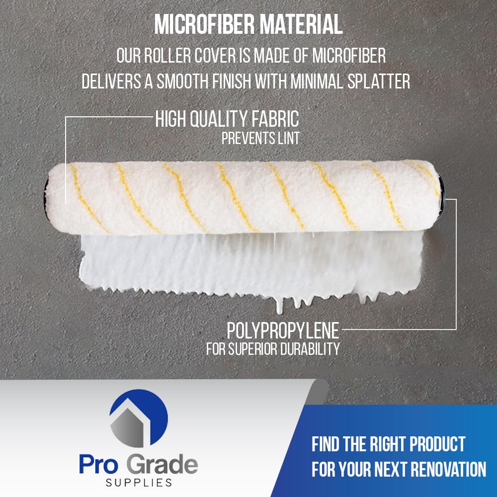 High-absorption microfiber delivers faster coverage with minimal splatter.