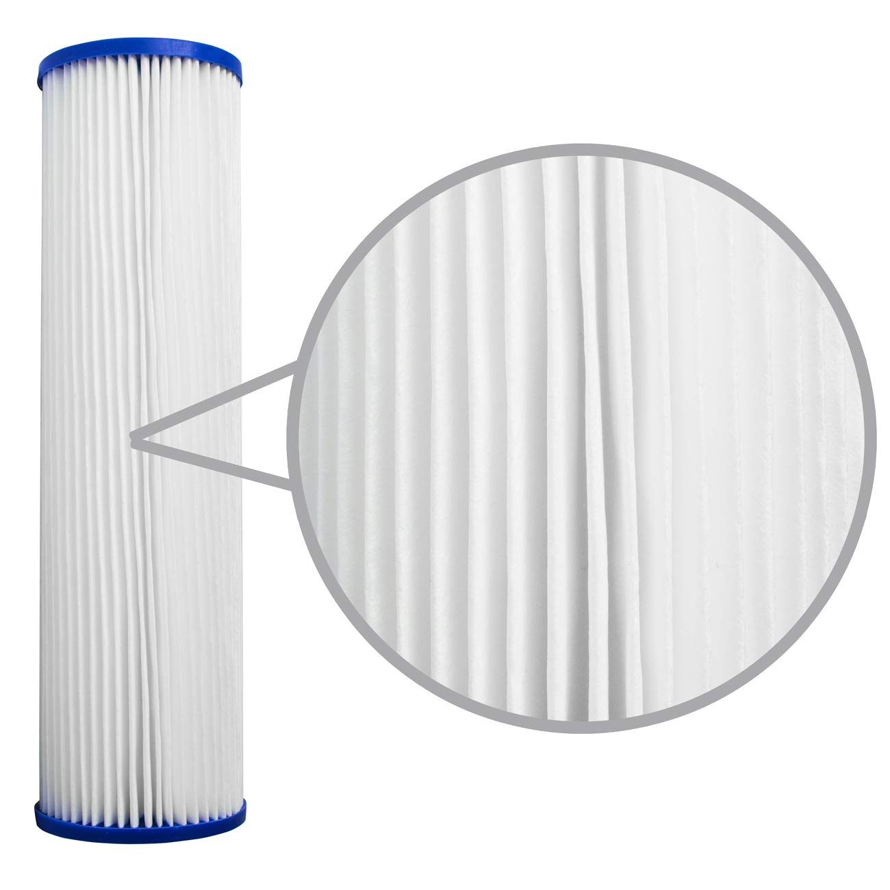 Pro Water Parts sediment removal use-case visuals suggest clearer, cleaner water