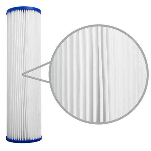 Pro Water Parts sediment removal use-case visuals suggest clearer, cleaner water