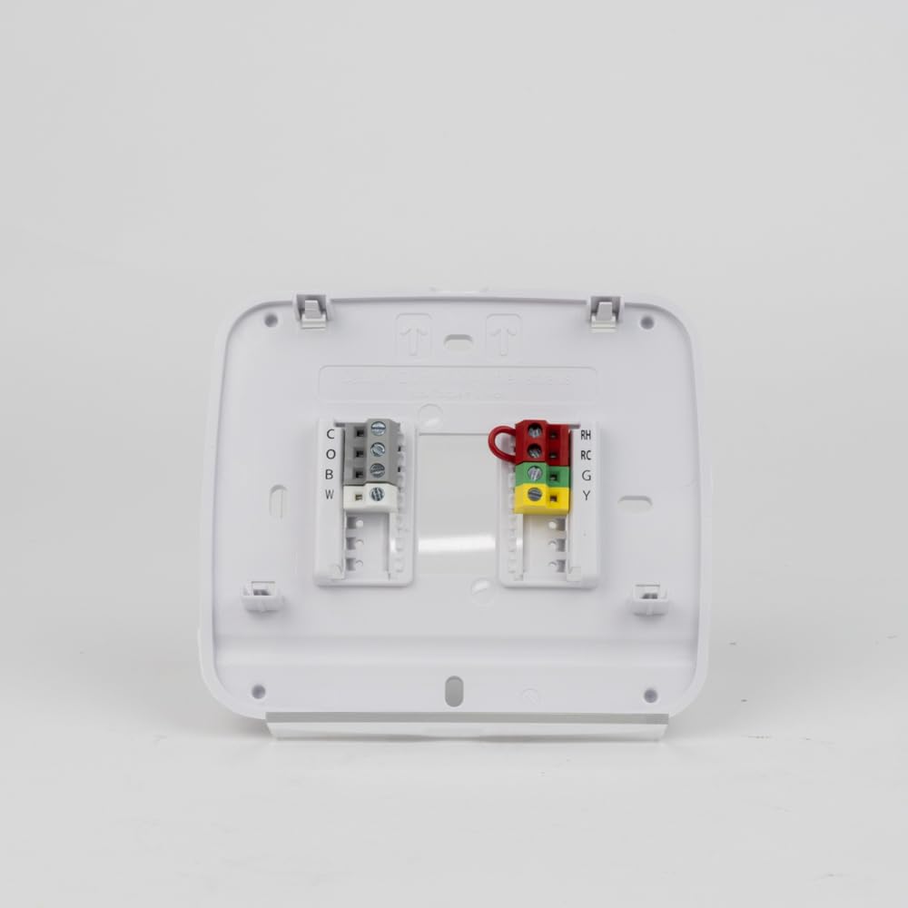 PRO1 IAQ T705 back view with simple wiring for effortless installation.