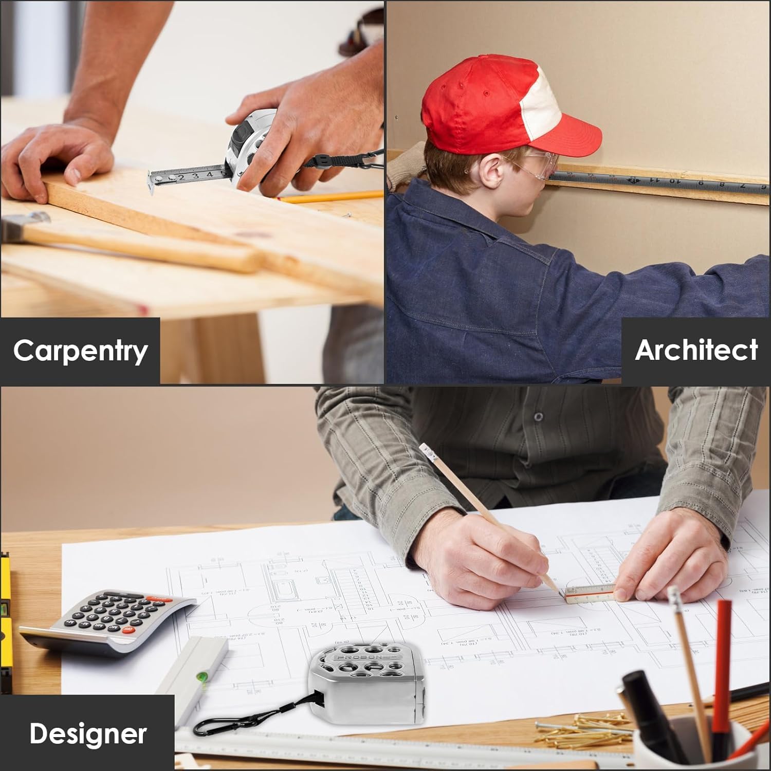 PROBON gift-tape-measure packaging suitable for hobbyists and DIY enthusiasts