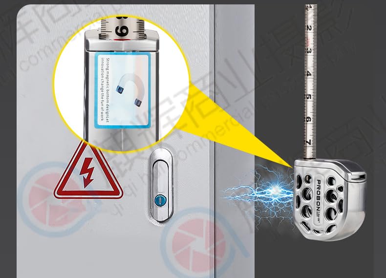 PROBON waterproof and rustproof body ensures reliable measuring outdoors or in damp environments.