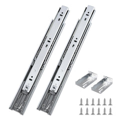 Probrico 22-inch rear-mount drawer slide with soft-close for heavy drawers.