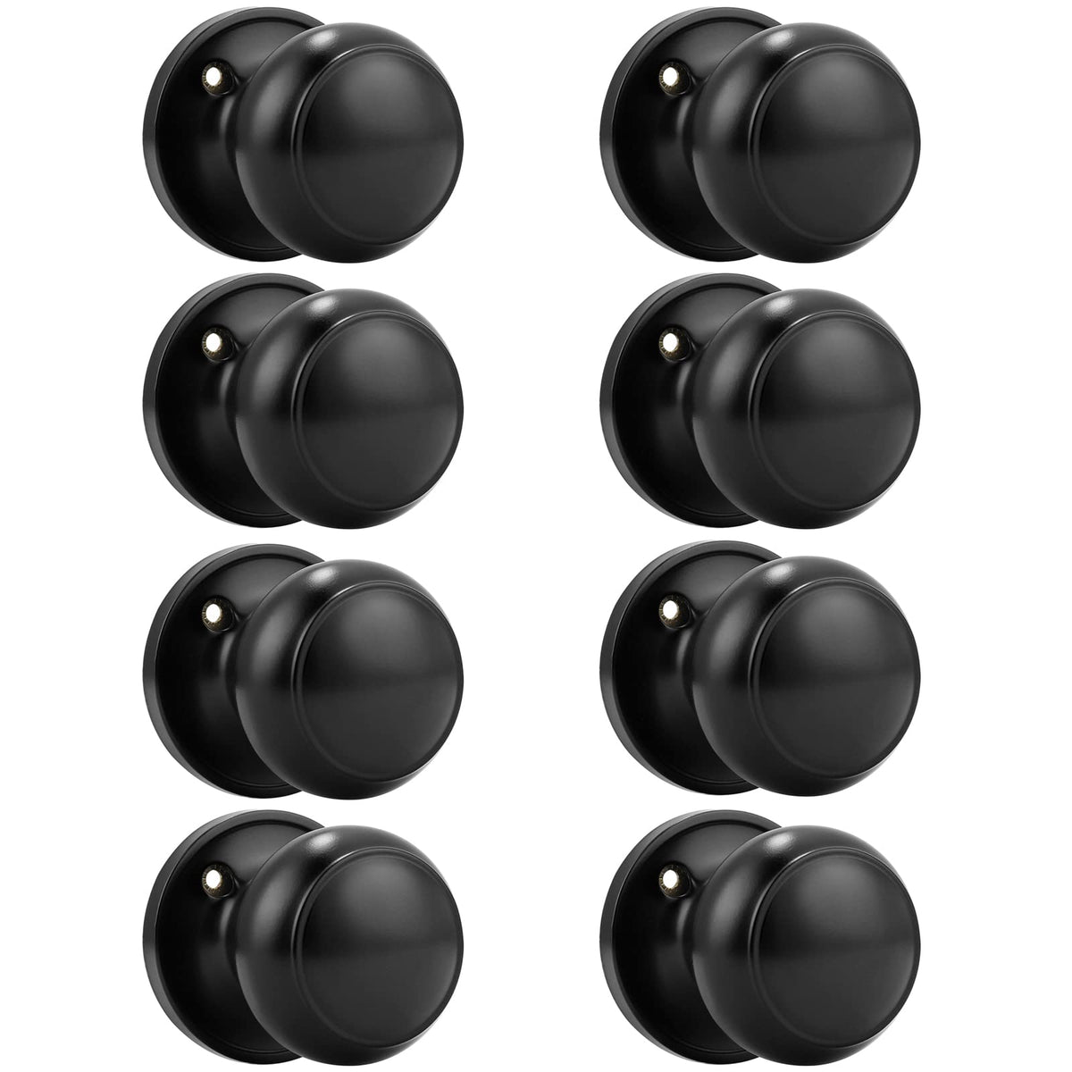 Probrico 8-pack classic closet knobs, dummy design, decorative pull for interior doors