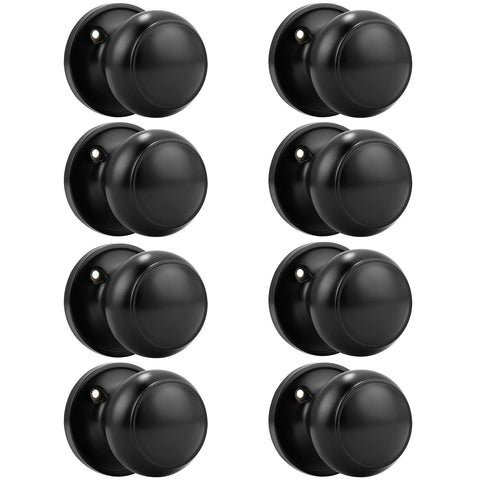 Probrico 8-pack classic closet knobs, dummy design, decorative pull for interior doors