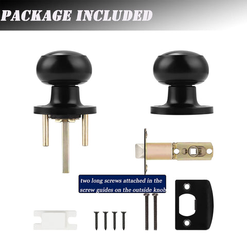 Probrico adjustable latch with 60mm/70mm backset functionality