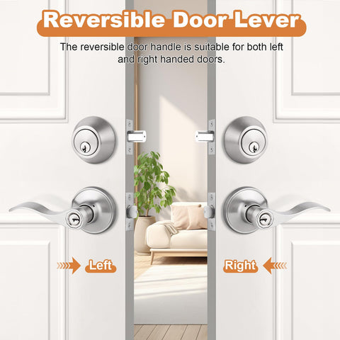 ANSI Grade 3 rating ensures durable exterior hardware