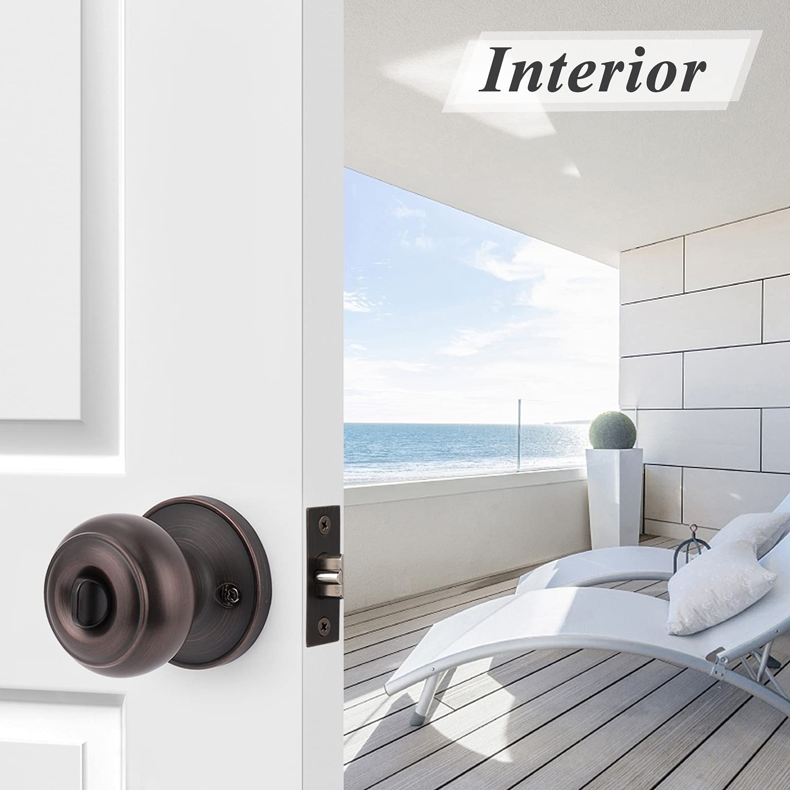 Probrico ANSI Grade 3 door knob for durable use