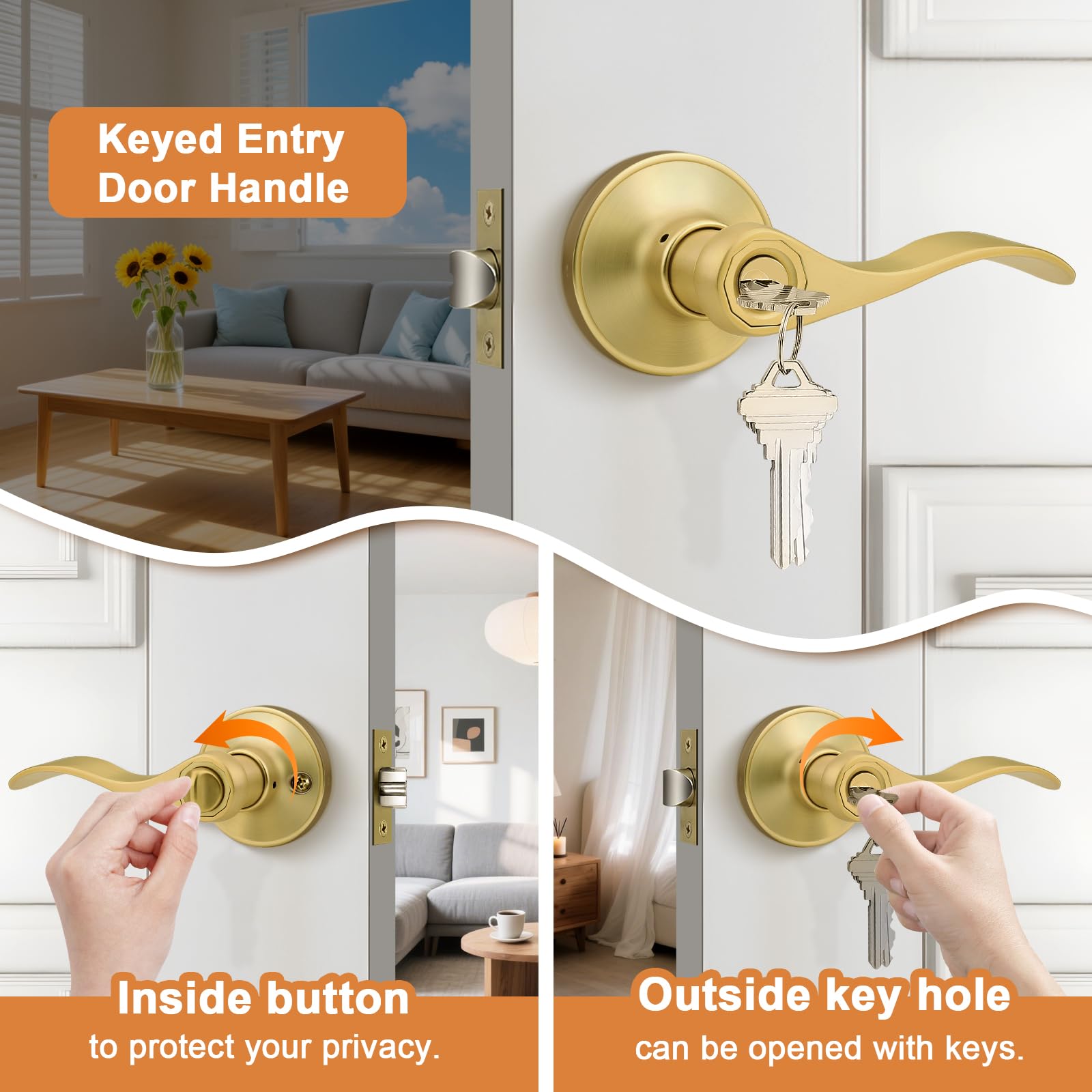 Probrico zinc alloy construction ensures durable, long-lasting performance.