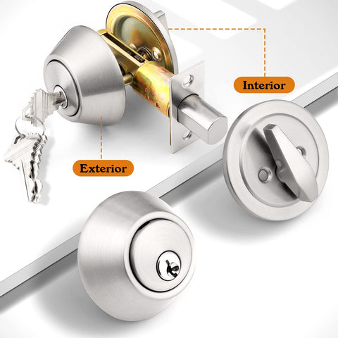 Probrico door thickness compatible 1-3/8 to 1-3/4 inches.