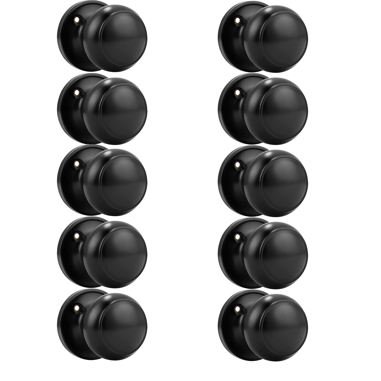 Probrico dummy knob front view demonstrates non-turning design for easy door pulls