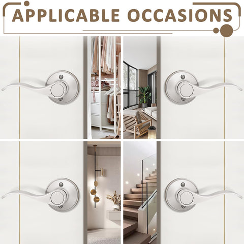Probrico dummy lever ideal for laundry rooms or hallways with pull function.