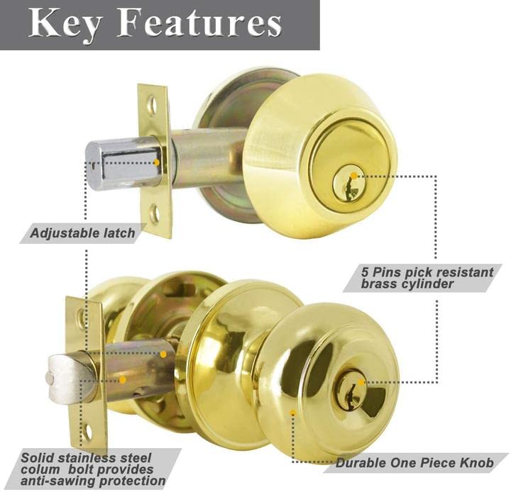Probrico durable door hardware assembly for reliable operation
