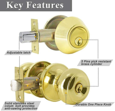 Probrico durable door hardware assembly for reliable operation