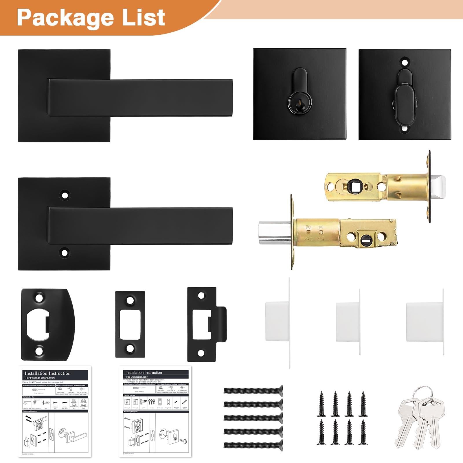 Probrico durable steel latch supports reliable daily operation.